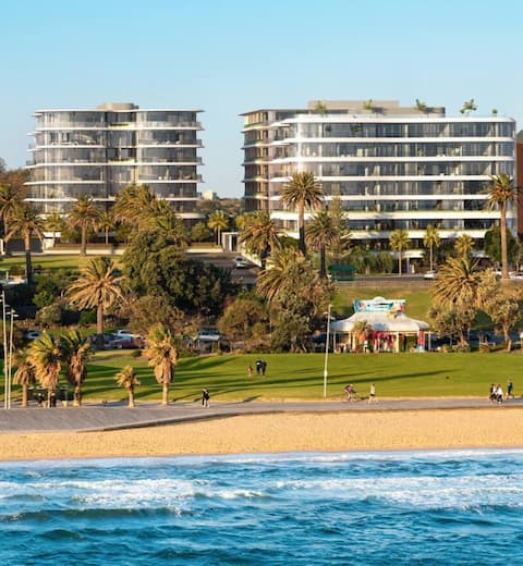 Penthouse level living at Saint Moritz