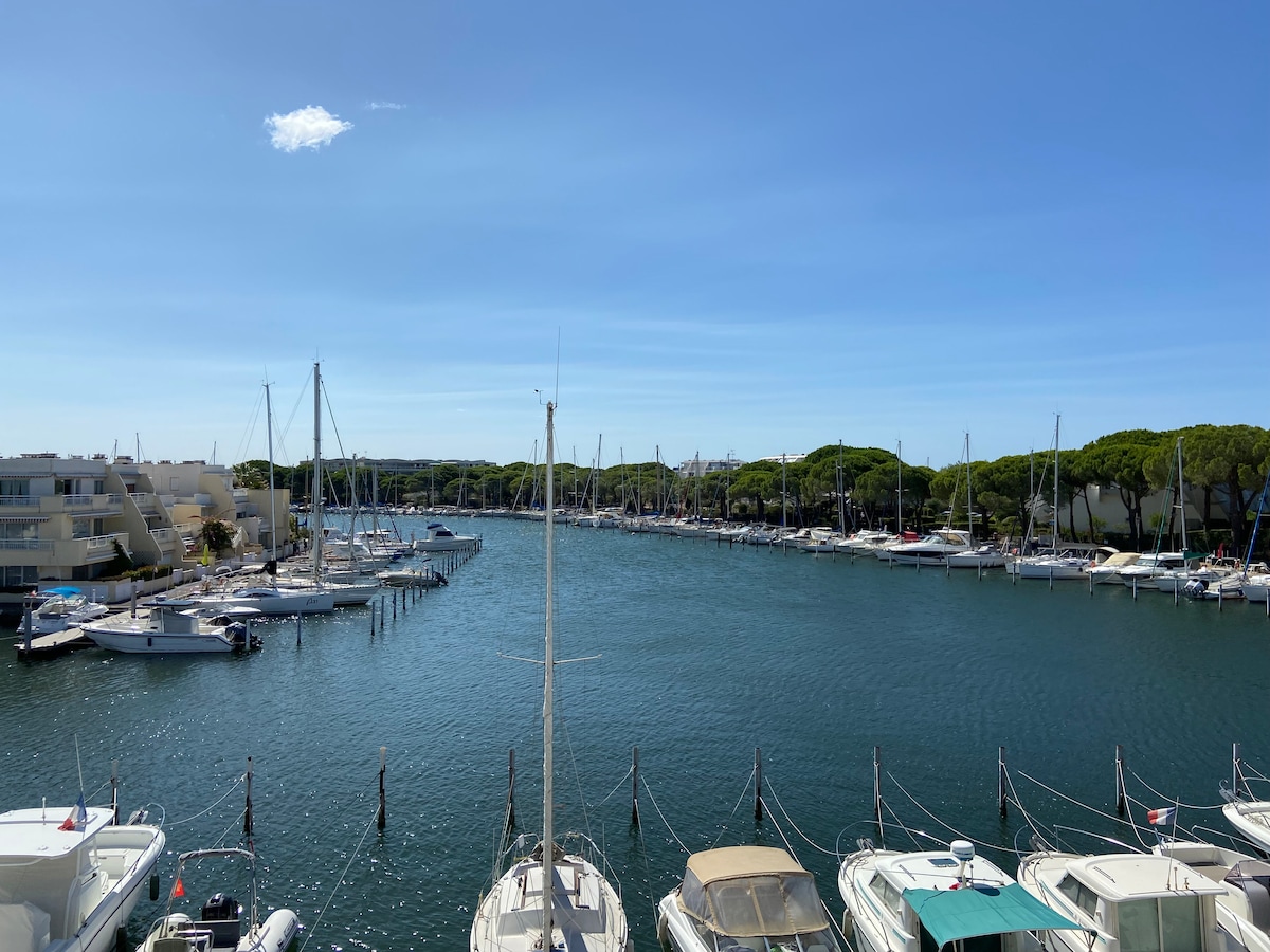 Appartement · Le Grau-du-Roi · 2 chambres · 5 lits · 1 salle de bain