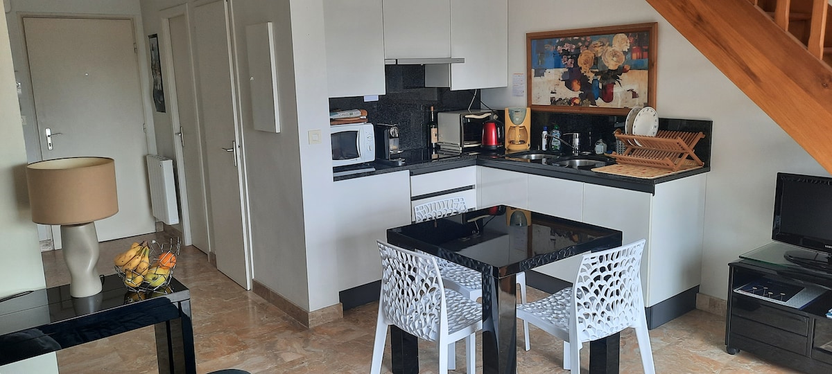 Annonce Airbnb populaire: Duplex studio near large beach and city center à Quiberon