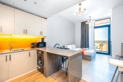 Successful Airbnb property: Cozy studio in Dubai Land in Wadi Al Safa 5