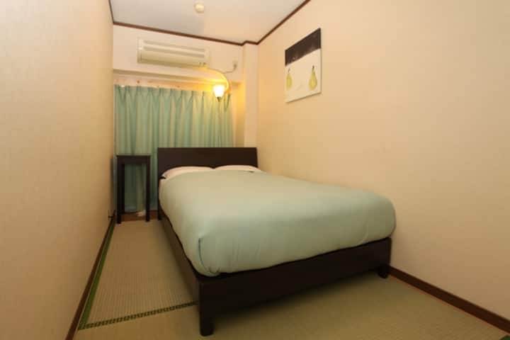 【Great Access !】Three-quarter Bed/2ppl - 橫濱市