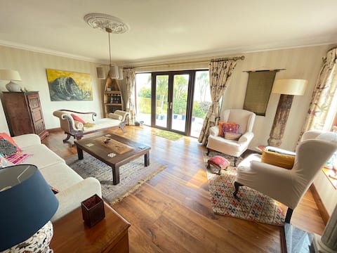 Cove House on the Northern Irish coastline