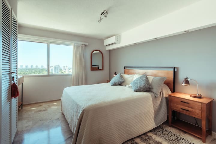 Prise de la chambre principale.