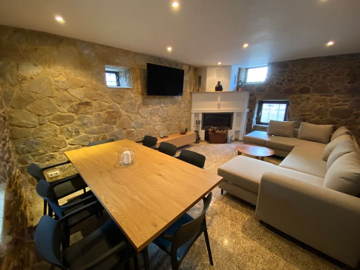 Casa Al Lado Del Mar Con Patio Y Vistas A La Ría - Vilagarcía de Arousa