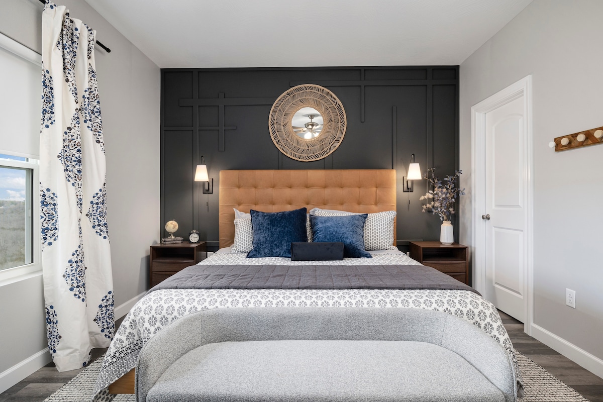 луксузна главна спална соба!