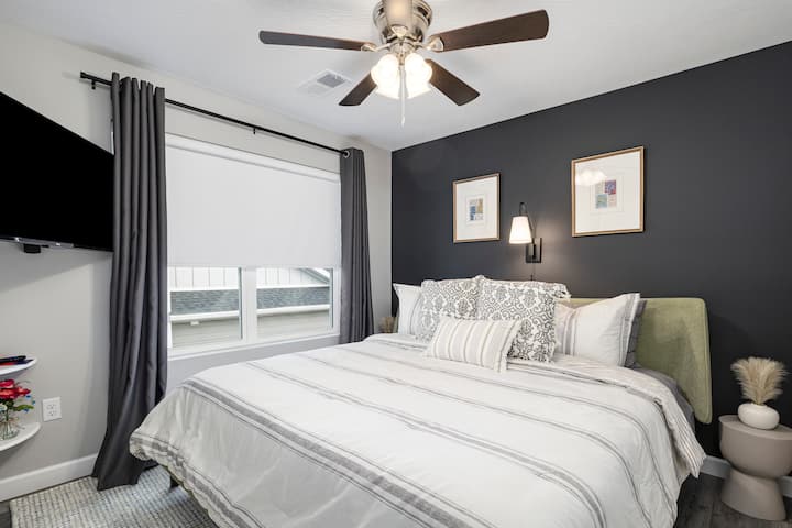La 3e chambre king size invite à la détente après une journée de plaisir à l'extérieur !