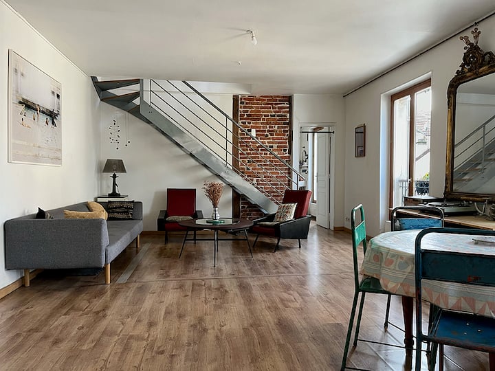 Magnifique Duplex Familial Métro 12 Nord De Paris. - Aubervilliers