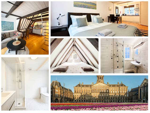 Two (2) independent studios @ Amsterdam Dam Square