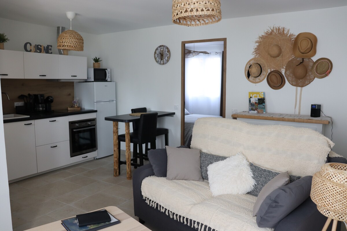 Propriété Airbnb réussie: "Eau Douce" Coquet T2 rated 3* à Gréoux Les Bains