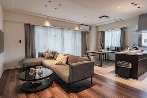 150㎡/family/Amemura/Shinsaibashi/Dotonbori/Namba