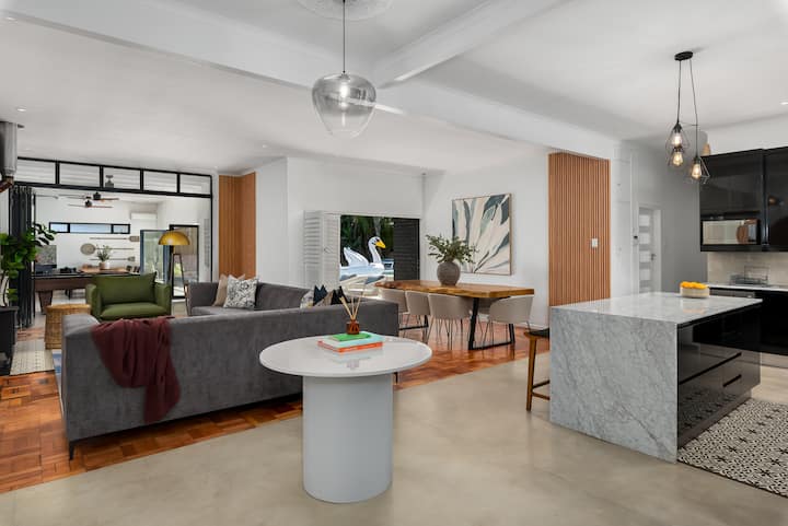 Luxury Family Villa With Pool, Gym & Bonfire Area - Kapstadt