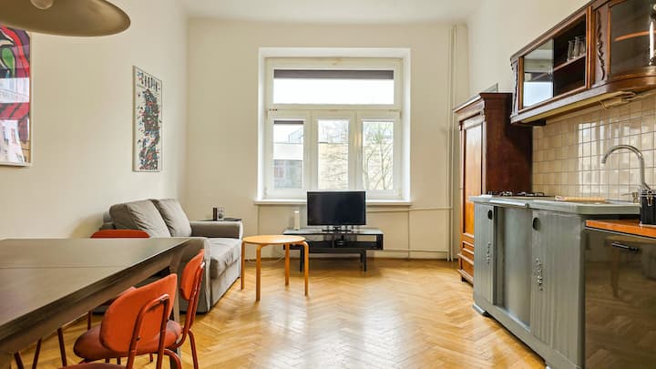 Restful Apt Next To Fryderic Chopin Museum (6ppl) - Warschau