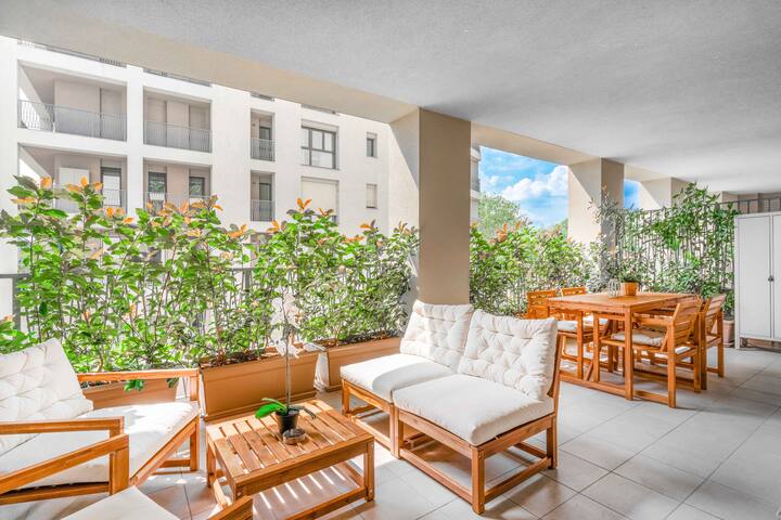 Modern with Terrace & Garage by NDP rent gallery image 3