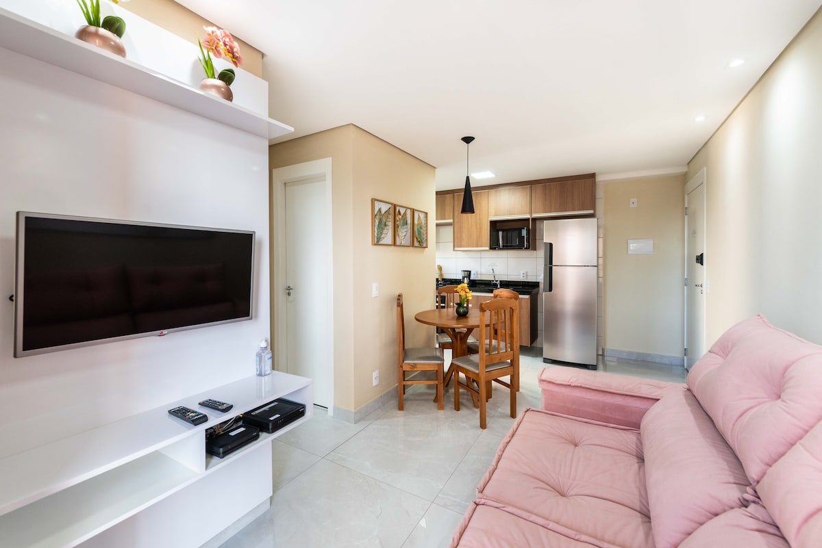 Imóvel de sucesso: Bom Retiro: 2Q, Balcony, Airfryer and Wellness! em Bom Retiro