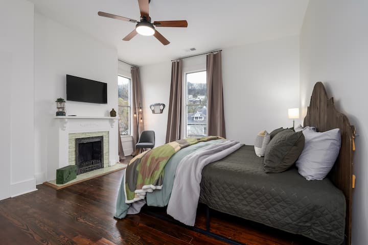 غرفة النوم رقم3 - كينج (تقع في الطابق العلوي)