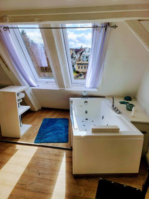 1-room apartment – best location with hot tub