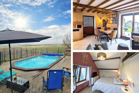 *Nature and pool* 5 bedroom house for 8 people