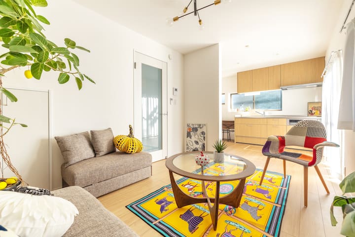 渋谷3分|ベット4台|3ベットルーム|65平米|最寄駅徒歩5分|スーパー徒歩3分|一軒家|家族歓迎