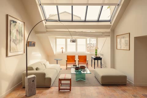 Top Airbnb: Unique /Aircond/2B/terrace/ Saint Germain in Paris 6e Arrondissement