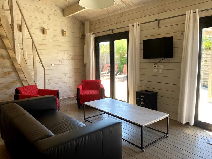 Chalet 4* Avec Piscine Privée - Propriété éQuestre - Vendée