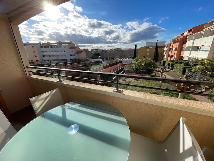 Studio Avec Piscine Proche Plage - Agde