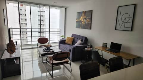 Modern 2-bedroom apartment w/pool
