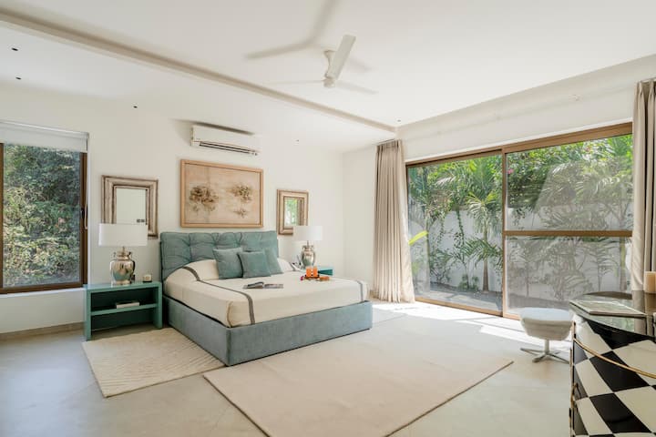 ✨Chumba cha kulala laini, chenye mwanga wa jua chenye mandhari ya bustani, vivutio vya chai na haiba ya amani-kamilifu kwa ajili ya kupumzika✨