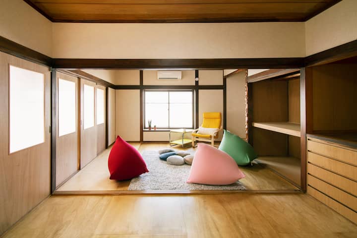 [Entire building rental] Vintage house located at Mt. Haguro, 7-minute walk from Ishinomaki station