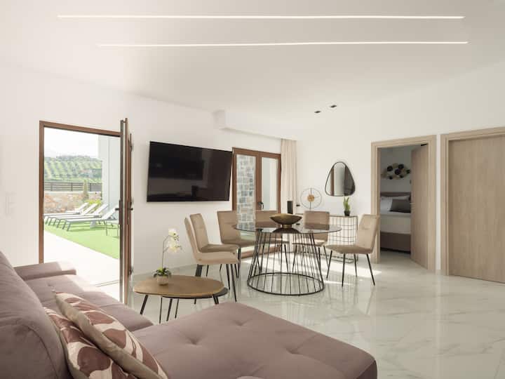 عناصر ديكور غرفة المعيشة في ريزيدنس ب.