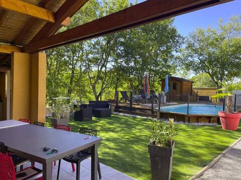 House with Pool in Ardèche