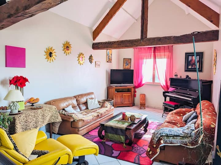 Maison Entière Spacieuse Indépendante "Dovie" Gîte - Château-Thierry