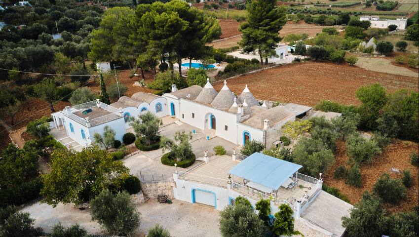 Villa Reginetta with 2 pools and park (10′ Ostuni)