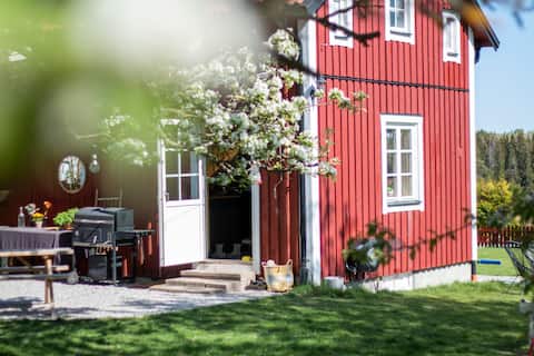 Family friendly house, green garden near Stockholm