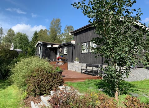 Year-round cabin. Walking distance to Lyseren. Unique property