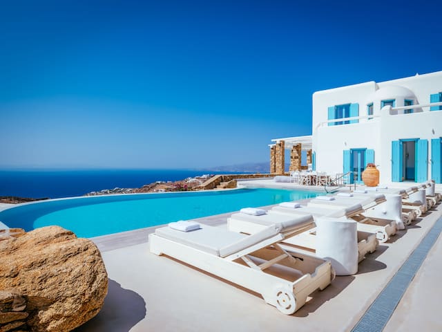 NEW Dream Luxury Villa Infinity Pool Sunset view