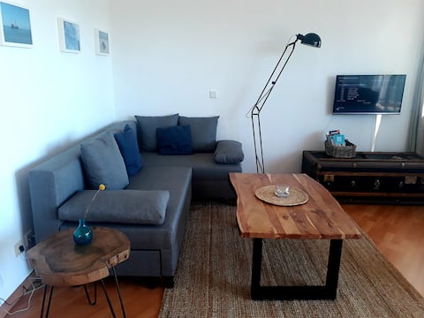 Beliebte Airbnb-Anzeige: Bright & special apartment "Liegeplatz" by the marina in Greifswald
