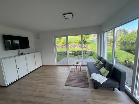 Bright, modern apartment in the countryside
