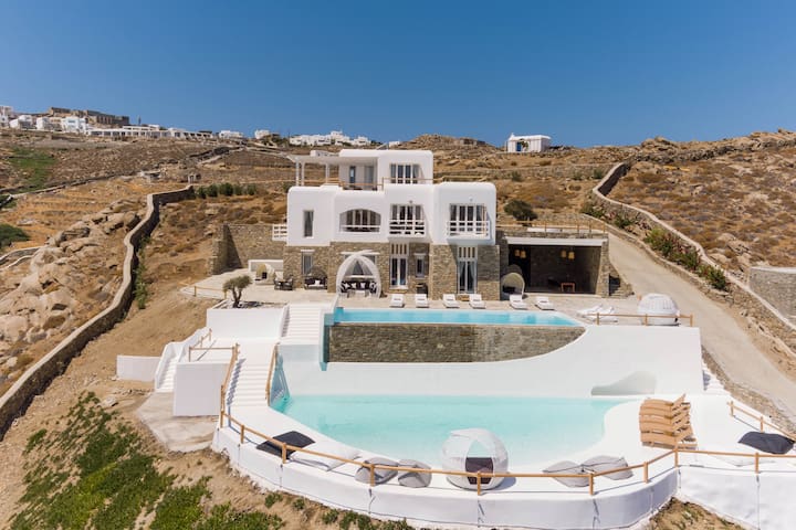 Villa Sera 180° Seaview Luxurious Mykonos Villa