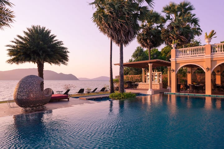 9 Bedroom Seafront Villa In Rawai - Phuket