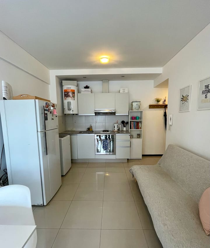 Balcony studio in Almagro near Italian Hospital