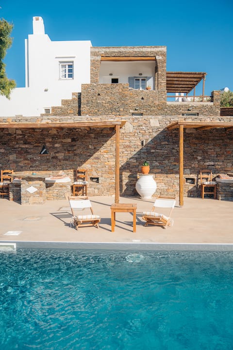 BeachFront Family House "Ambeli" Kavos Sifnos