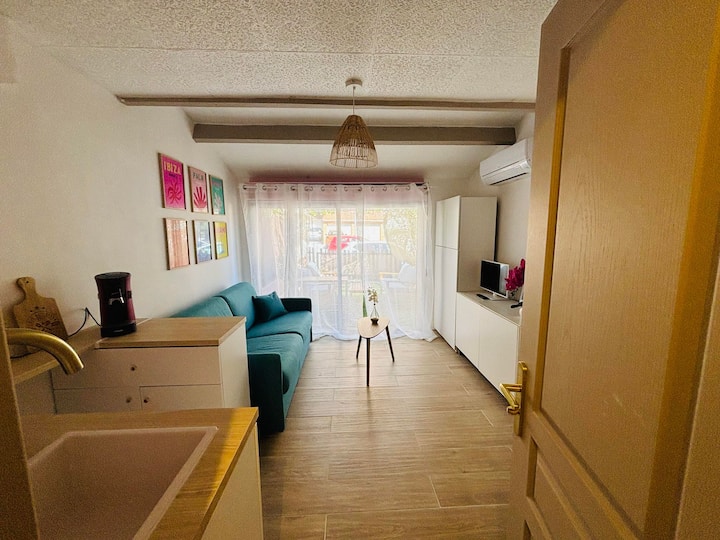 Studio Cocon Proche Mer - Clim & Jardin Privatif - La Seyne-sur-Mer