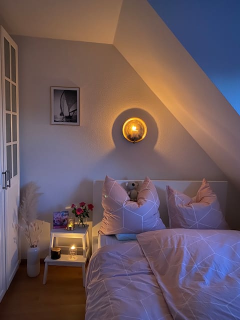 Beautiful bright apartment, 5 min from Freiburg
