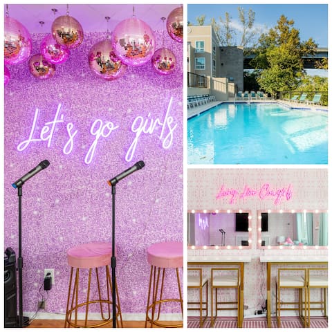 The Disco Cowgirl – 5 Beds – Pool – Downtown