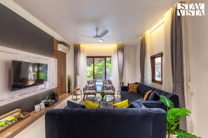 @3br The Isabella House – Poolside Bliss @ Karjat - Neral