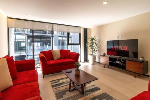Luxurious and spacious apartment in Metepec with 3 bedrooms