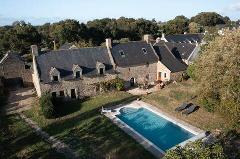 Waterfront Mansion with Heated Pool Heated Pool
