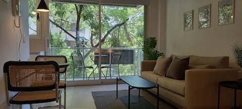 Airbnb con mejor rendimiento: Modern and bright apartment with balcony in Nuñez en Núñez