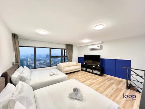 YAR113-Duplex 2BR@Arte Cheras/MRT Taman Midah | 8pax