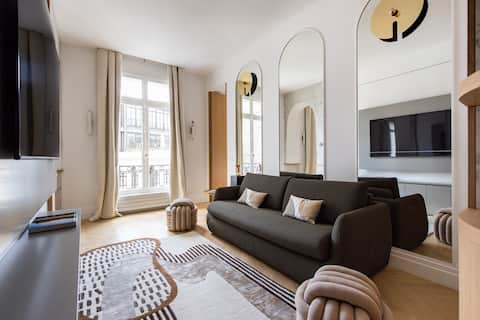 Luxe#2Bedrooms#4People#Wagram#Paris17#AirConditioning